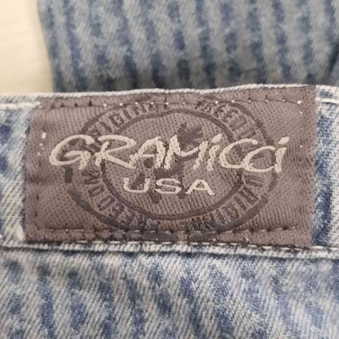 グラミチ GRAMICCI 00S USA製 オーバーダイ ストライプ 5ポケット パンツ メンズ import:M