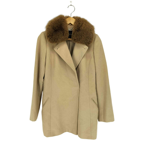 ボッシュ BOSCH fox fur Angola フォックスファー アンゴラ混ファージャケット レディース JPN:38