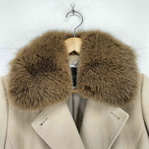 ボッシュ BOSCH fox fur Angola フォックスファー アンゴラ混ファージャケット レディース JPN:38