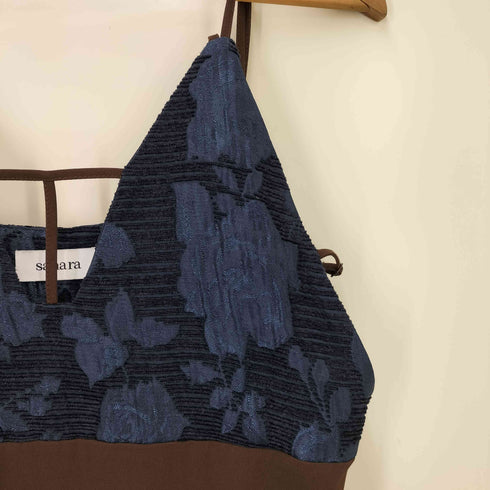サハラ sahara Bi-color JQ Cami Dress レディース