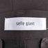 selle glant クロスタックワイドスラックス メンズ JPN:L