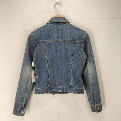 リボンデザインデニムジャケット レディース JPN:38