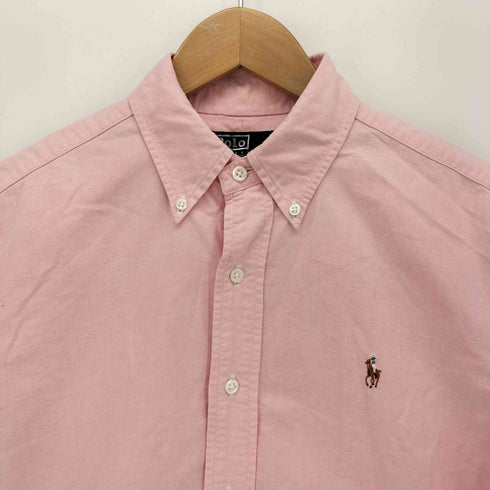 ポロラルフローレン POLO RALPH LAUREN ポニー刺繍 S/S ボタンダウン シャツ メンズ import:M