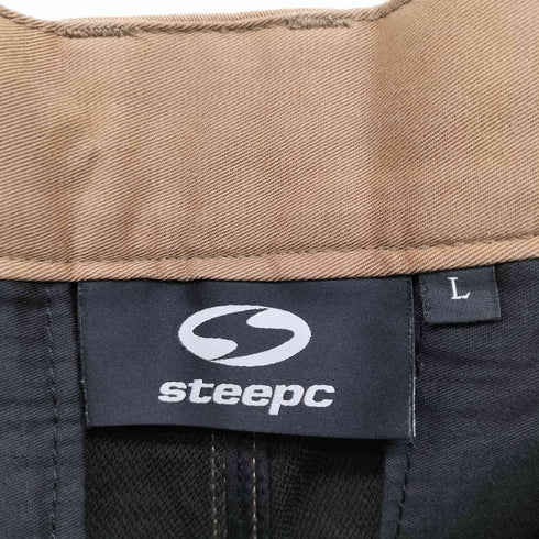 STEEPC ダブルニー ワイド ショーツ メンズ L