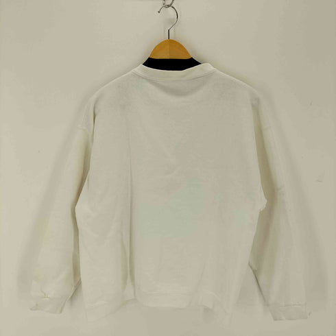 MAZE プリントクルーネックスウェット メンズ import:L