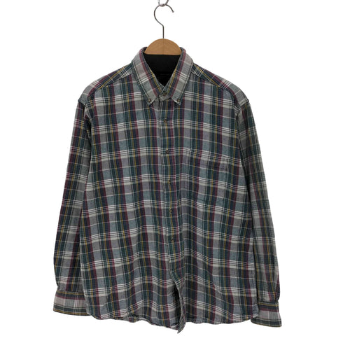 ボストントレーダーズ BOSTON TRADERS 80-90s コットンボタンダウンチェックシャツ メンズ import:L