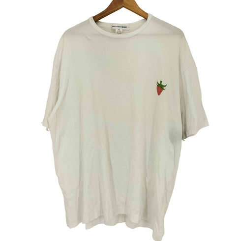 コムデギャルソンシャツ COMME des GARCONS SHIRT Brett Westfall Strawberry Oversized T-Shirt メンズ import:XL