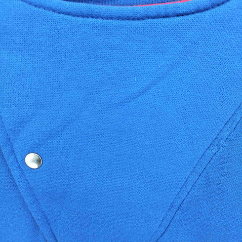 ACRILAN ツートンカラー スナップボタン アクリル クルーネック スウェット メンズ import:L