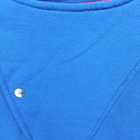 ACRILAN ツートンカラー スナップボタン アクリル クルーネック スウェット メンズ import:L