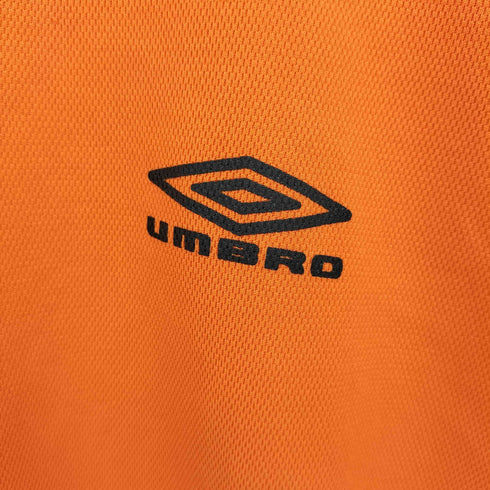 アンブロ UMBRO 90-00S ロゴ 刺繍 クルーネック S/S Tシャツ メンズ