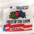 フルーツオブザルーム FRUIT OF THE LOOM 90S USA製 フロント キャラクター プリント クルーネック S/S Tシャツ 袖 裾 シングル メンズ import:S