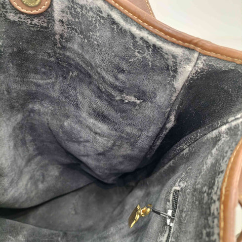 グッチ GUCCI OLD マイクロGG トートバッグ ハンドバッグ レディース