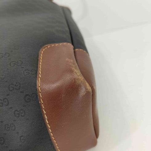 グッチ GUCCI OLD マイクロGG トートバッグ ハンドバッグ レディース