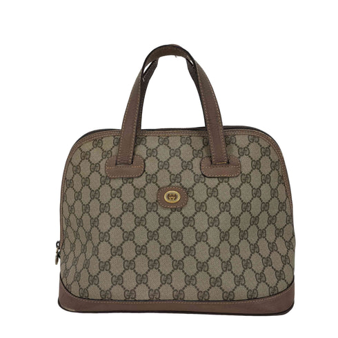 グッチ GUCCI OLD GGスプリーム PVC ハンドバッグ レディース