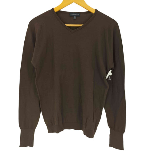 ジョンスメドレー JOHN SMEDLEY コットンVネックニット メンズ import:XS