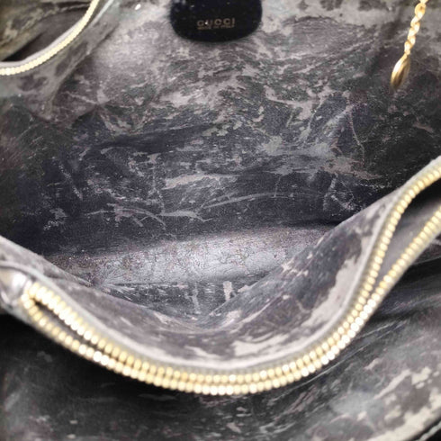 グッチ GUCCI エナメル ハンドバッグ レディース