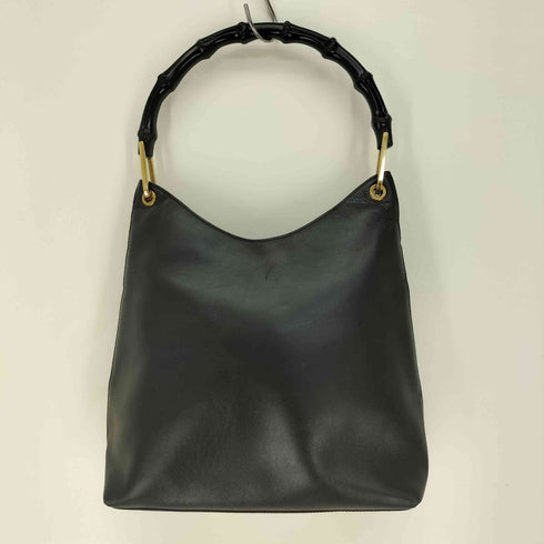 グッチ GUCCI バンブー レザーハンドバッグ ワンショルダーバッグ レディース