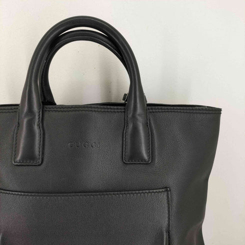 グッチ GUCCI レザーハンドバッグ トートバッグ メンズ