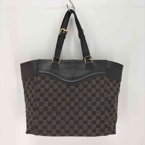 グッチ GUCCI GGキャンバス レザー ハンドバッグ トートバッグ レディース