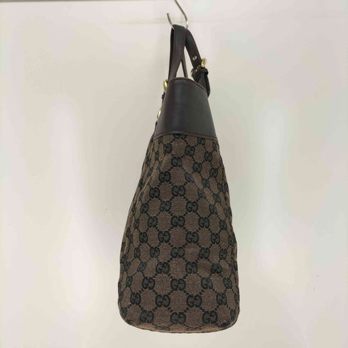 グッチ GUCCI GGキャンバス レザー ハンドバッグ トートバッグ レディース