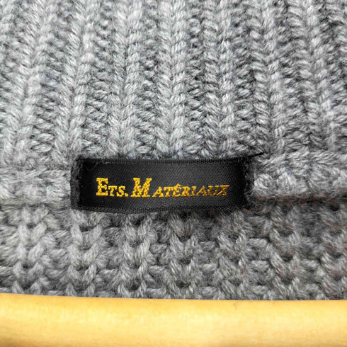 マテリオ Ets.MATERIAUX Drivers Knit ドライバーズニット メンズ JPN:2