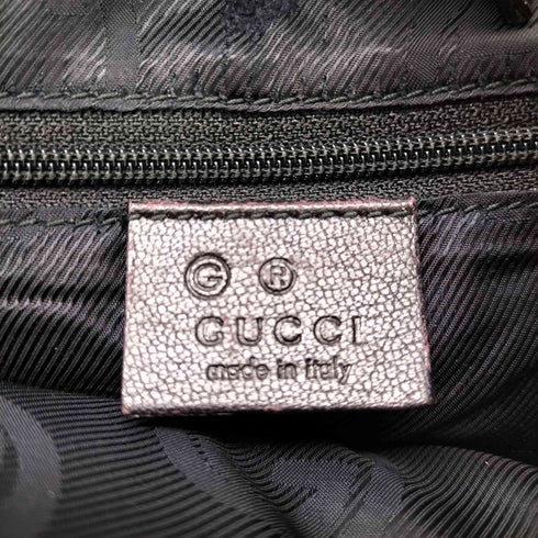 グッチ GUCCI GG柄 シマ レザーワンショルダーバッグ ハンドバッグ レディース