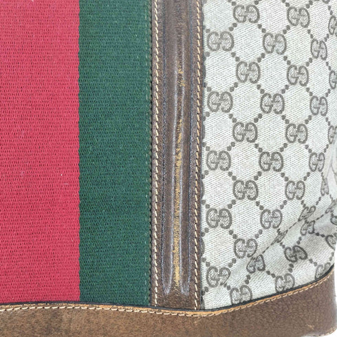 グッチ GUCCI OLD GGスプリーム シェリーライン ボストンバッグ メンズ