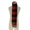エルエルビーン L.L.Bean John Hanly & Co IRELAND チェック柄フリンジマフラー メンズ