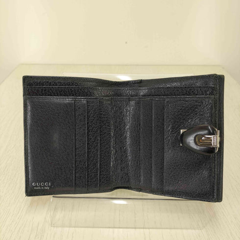 グッチ GUCCI Wホック レザー2つ折り財布 メンズ