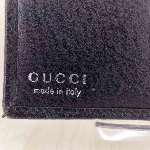 グッチ GUCCI Wホック レザー2つ折り財布 メンズ