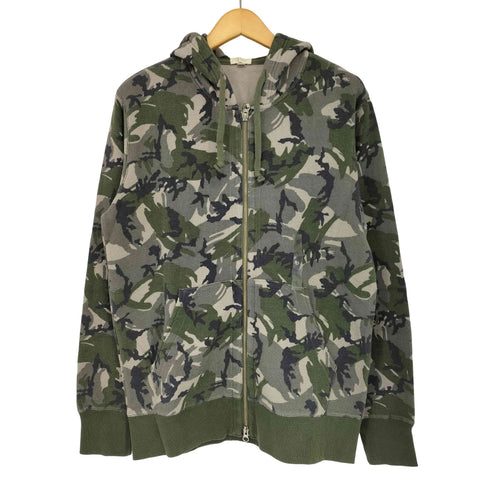 ユニクロ UNIQLO y2k thermal zip up camo parka メンズ JPN:L