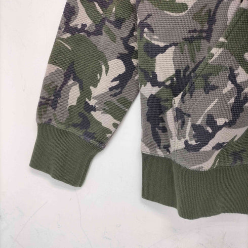 ユニクロ UNIQLO y2k thermal zip up camo parka メンズ JPN:L