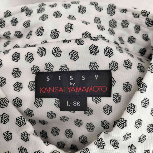 カンサイヤマモト KANSAI YAMAMOTO SISSY 総柄ボタンダウンシャツ メンズ L