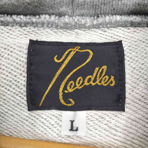 ニードルズ Needles 24AW ロゴ刺繍 サイドライン プルオーバーパーカー メンズ JPN:L