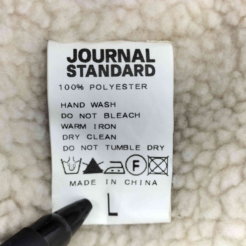 ジャーナルスタンダード JOURNAL STANDARD ボアライナーブロークンツイルフードブルゾン メンズ import:L
