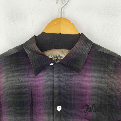ワコマリア WACKO MARIA オープンカラー レーヨン ネルシャツ メンズ import:XL