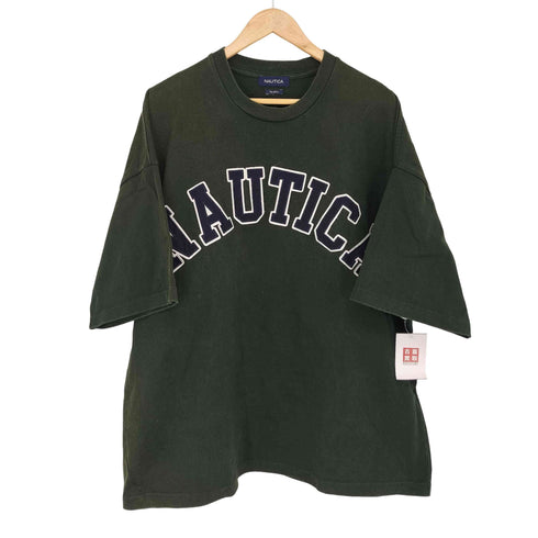 ノーティカ NAUTICA TOO HEAVY Arch Logo Tee メンズ import:XL