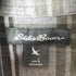 エディーバウアー Eddie Bauer 刺繍フランネルチェックシャツ メンズ import:L