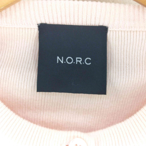 ノーク N.O.R.C コットンカシミヤニットカーディガン レディース FREE