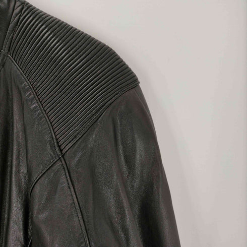 artecho mirage 裏地キルティング Genuine Leather 本革 リアルレザー バイカー ボンバー ジャケット メンズ import:L