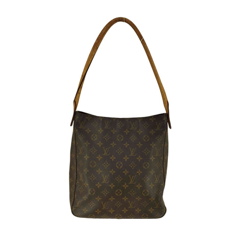 ルイヴィトン LOUIS VUITTON ルーピングGM MI0021 レディース