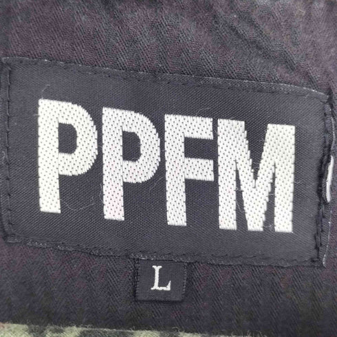 ピーピーエフエム PPFM カモフラ ミリタリージャケット メンズ JPN:L
