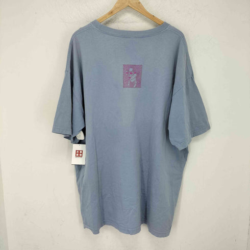ロサンゼルスアパレル Los Angeles Apparel homeless Tailor USA製 コットン アート刺繍 クルーネック Tシャツ メンズ 2XL