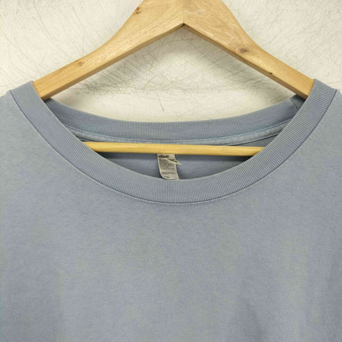 ロサンゼルスアパレル Los Angeles Apparel homeless Tailor USA製 コットン アート刺繍 クルーネック Tシャツ メンズ 2XL