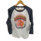 00S ボディ ロックバンド プリント L/S ラグラン カットソー ロンT メンズ import:M