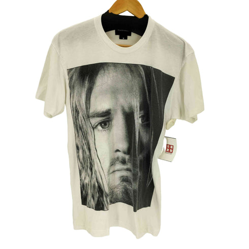NOM DE GUERRE アーティストプリントクルーネックTシャツ メンズ JPN:M