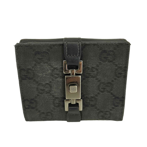 グッチ GUCCI GGキャンバス ジャッキー 2つ折り財布 メンズ