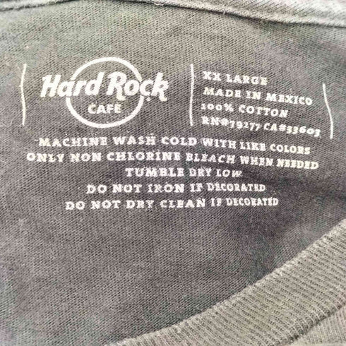ハードロックカフェ Hard Rock Cafe 00s メキシコ製 ロゴプリント LAS VEGAS コットン メンズ XXL