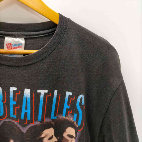 ヘインズ Hanes 90S ボディ USA製 UK ロックバンド 両面プリント S/S Tシャツ コピーライト1991 シングルステッチ メンズ import:L