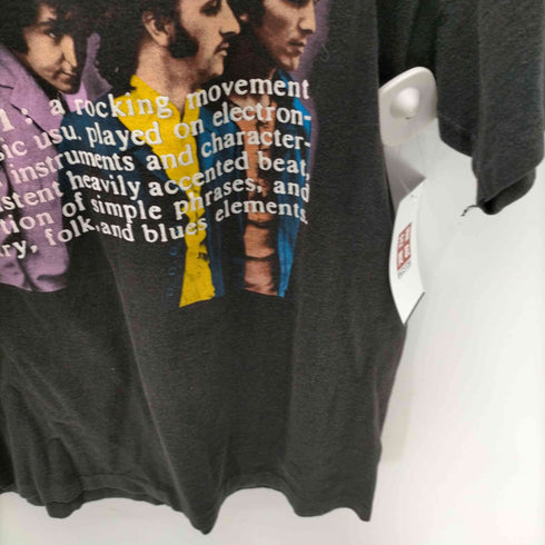 ヘインズ Hanes 90S ボディ USA製 UK ロックバンド 両面プリント S/S Tシャツ コピーライト1991 シングルステッチ メンズ import:L